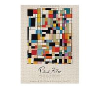 1000pcs(52x38cm) Rompecabezas Para Adultos, Regalos Paul Klee Retrospective Exhibition Poster Rompecabezas Para Adultos, Juegos Familiares, Regalo De Cumpleaños, Regalos, 1000pcs(52x38cm)