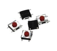 1000pcs 6 * 6 * 3.1 mm SMD Switch 4 Pin Touch Micro Switch Push Button Switches Red SMD Tact 6x6x3.1mm