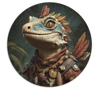 1000pcs (67.5x67.5cm) Puzzles, Puzzles Für Erwachsene Und Teenager Lizardman Adventurer