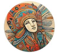 1000pcs (67.5x67.5cm) Puzzles, Puzzles Für Erwachsene Und Teenager Primitive Art