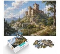 1000pcs (75x50cm) 1000 Piece Jigsaw, The Castle of The Moors, New Year Gift