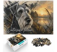 1000pcs (75x50cm) 1000 Piece Jigsaw, Waterside Terrier