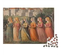 1000pcs (75x50cm) Biblical Painting Puzzle Portraits of Women DIY-Puzzle Für Erwachsene