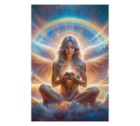 1000pcs(75x50cm) Jigsaw Puzzle for Teenagerss Goddess Angel Puzzle for Adults Toy Wall Decor Home Decoration Fun at Home Activities, 1000pcs(75x50cm)