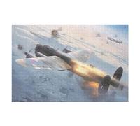1000pcs(75x50cm) Jigsaw Puzzles for Adults Avro Lancaster Jet War Puzzle for Adults Hands-on Game Improve Memory Unique Gifts for Birthday And Christmas 1000pcs(75x50cm)