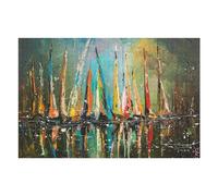 1000pcs(75x50cm) Jigsaw Puzzles for Adults Before Regatta Adult Puzzles Hands-on Game A Work of Art Unique Gifts for Birthday And Christmas 1000pcs(75x50cm)