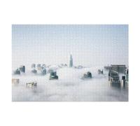 1000pcs(75x50cm) Jigsaw Puzzles for Adults Dubai Skyscrapers City Puzzle for Adults Brain Teaser Game Wall Art Unique Gifts for Birthday And Christmas 1000pcs(75x50cm)