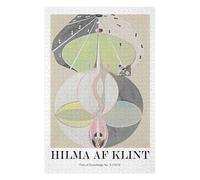 1000pcs(75x50cm) Jigsaw Puzzles for Adults Jigsaw Hilma Af Klint Tree of Knowledge Puzzle for Adults Hands-on Game Wall Art Fun at Home Activities, 1000pcs(75x50cm)
