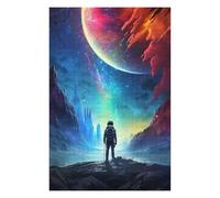 1000pcs(75x50cm) Jigsaw Puzzles for Adults Teenagerss Space Explorer's Journey Jigsaw for Adults Family Games Stress Reliever for Is Ideal As A Gift 1000pcs(75x50cm)