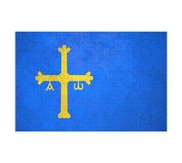 1000pcs(75x50cm) Jigsaw Puzzles for Teenagerss Jigsaw Flag of Asturias on Wall Puzzles for Adults Relax Games Birthday Present Unique Birthday And Gifts 1000pcs(75x50cm)