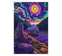 1000pcs(75x50cm) Jigsaws for Teenagerss Wandering Wonder Puzzle for Adults Hands-on Game Hand Speed Race Birthday Present, Gifts, 1000pcs(75x50cm)