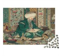 1000pcs (75x50cm) Portrait of The Sultan Puzzle Islamic Art DIY-Puzzle Für Erwachsene