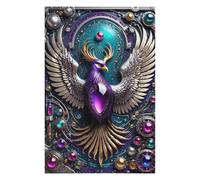 1000pcs(75x50cm) Puzzles for Teenagerss Future Steampunk Phoenix Jigsaw Puzzle Brain Teaser Game Presents for Women Deal As Gifts for The Whole Family 1000pcs(75x50cm)