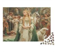 1000pcs (75x50cm) Puzzles, Puzzles Für Erwachsene Und Teenager Early Medieval Court Painting