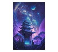 1000pcs(75x50cm) Rompecabezas Para Adolescentes Fantasy Asian Temple Portal -1 Rompecabezas Juguetes Antiestrés Regalos Para Mujeres Es Ideal Como Regalo 1000pcs(75x50cm)