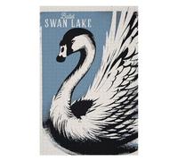 1000pcs(75x50cm) Rompecabezas Para Adolescentes Swan Lake Ballet Poster Rompecabezas Para Adultos Juego Práctico Desafío Difícil Desafío Educativo 1000pcs(75x50cm)