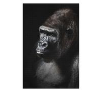 1000pcs(75x50cm) Rompecabezas Para Adolescentes Wild Gorilla Face Poster Rompecabezas Juguetes Antiestrés Regalos Para Mujeres Es Ideal Como Regalo 1000pcs(75x50cm)