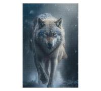 1000pcs(75x50cm) Rompecabezas Para Adolescentes Winter Wolf Wallpaper HD Rompecabezas Para Adultos Juego Familiar Una Obra De Arte Regalos Únicos Para Cumpleaños