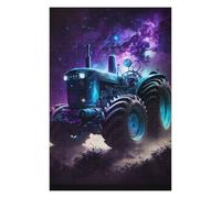 1000pcs(75x50cm) Rompecabezas Para Adultos Galactic Tractor Adventure Rompecabezas Para Adultos Juego Familiar Corte De Precisión Regalos Únicos Para Cumpleaños Y Navidad 1000pcs(75x50cm)