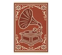 1000pcs(75x50cm) Rompecabezas Para Adultos Vintage Gramophone Art Deco Illustration Juego De Rompecabezas Para Adultos: Regalos Para Mujeres Interacción Entre Padres E Hijos 1000pcs(75x50cm)