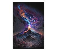 1000pcs(75x50cm) Rompecabezas Para Adultos Volcanic Galaxy Landscape Rompecabezas Para Adultos Juegos Divertidos Decoración De Pared Desafiante De Completar 1000pcs(75x50cm)