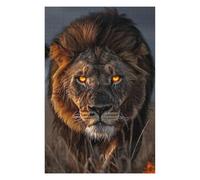 1000pcs(75x50cm) Rompecabezas Para Adultos Y Adolescentes Wild Lion Portrait Rompecabezas Familiar Desafío Difícil Desafío Difícil 1000pcs(75x50cm)