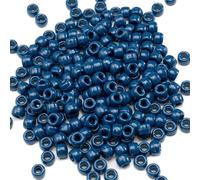 1000Pcs Acrylic Large Kandi Pony Beads 6x9mm Bulk for Bracelet Making Hair