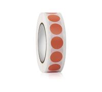 1000Pcs Adhesive Dots Sticker 13mm Colorful DotsSticker for Categorizing Files Notes Scrapbooking Photo Album Decoration White Sticker