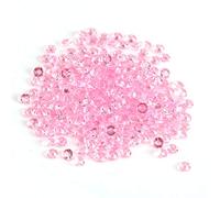 1000Pcs/Bag Acrylic Beads Vase Filler 4.5mm Clear Crystal Vase Glass Beads for Table Centerpiece Wedding Bridal Shower Decoration(Pink)