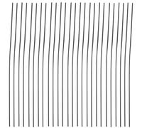 1000pcs Black Reusable Twist Ties Flexible Sturdy Iron Wire Ties