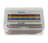 1000Pcs/Box 50 Values 1/4W 1Ω~10MΩ Metal Film Resistor Resistance Assortment Kit Set 1% BIANMTSW