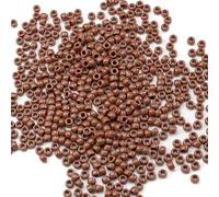 1000Pcs Brownish Kandi Pony Beads Bulk for Friendship Bracelet Making Hair