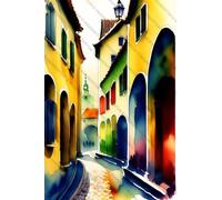 1000pcs Building with A Colorful Building Jigsaw Puzzle Suitable for All Groups of People Creative Fun Jigsaw Traditional Puzzles Perfect for Family Nights Game