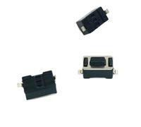 1000Pcs Button Micro Switch(Black 4.3H Braided)