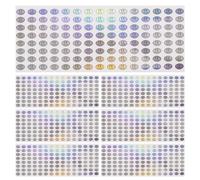 1000pcs Ce Rohs Holographic Adhesive Label Sticker for Trading Use