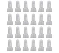 1000pcs Ce1 Closed End Crimp Connectors Insulated Wire Terminals | Aluminium Construction Resists Vibration, Secure Electrical Connections, Suitable for Electricians, Home Diyers, Hvac Wiring