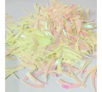 1000pcs Chilli Shape Sequins 5 * 32mm PVC Flat Paillette Clothes Decoration with 1 Hole