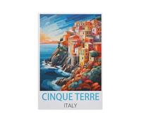 1000Pcs，Cinque Terre Italy，Jigsaw Adult Decompression Game Puzzle Students Toy for Children Christmas Birthday Gifts（26x38cm）-FR65