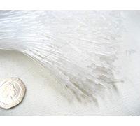 1000pcs Clear Plastic Hang Tag String Snap Lock Fastener Hand use Tagging Supplies