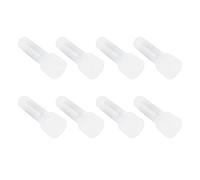 1000Pcs Closed End Terminal Transparent Nylon Crimping Cap Wire Cable Connector Kits Firm Connection Fire Retardant One-piece Molding