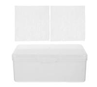 1000pcs Cotton Nail Polish Remover Pads White Absorbent Lint Free