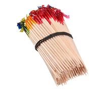 1000Pcs Count Once-only Use Artisanal Food Skewers Sturdy Toothpicks for Buffets Serving and Social Media Photography Essential User Friendly Once-only Use Food Picks