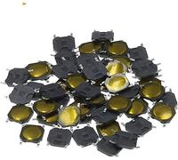 1000PCS DC12V 50mA 4 * 4 * 0.8mm 4X4X0.8MM Tactile Push Button Switch Tact 4 Pin Switch Micro Switch SMD