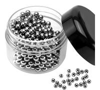 1000Pcs Decanter Cleaning Balls, 2mm Reusable 304 Stainless Steel Magic Balls for Cleaning Decanters, Quick and Scratch-Free Clean for Wine Bottle, Carafe, Glassware, Goblets, Vases and Narrow