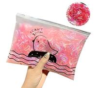 1000pcs Elastic Hair Ties, Multi Colours for Baby Girl, Easy to Slide, Strong Hold, No Pull, No Damage, All Types of Hair