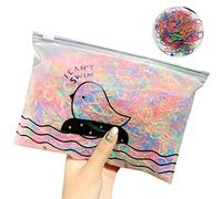 1000pcs Elastic Hair Ties, Multi Colours for Baby Girl, Easy to Slide, Strong Hold, No Pull, No Damage, All Types of Hair