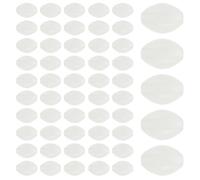 1000pcs Glow in Dark Oval Fishing Beads 3x4mm Plastic for Bass Carp