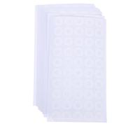 1000pcs Hole Reinforcement Stickers Self-Adhesive White PVC Sheet
