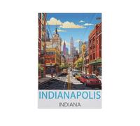 1000Pcs，Indianapolis Indiana，Jigsaw Adult Decompression Game Puzzle Students Toy For Children Christmas Birthday Gifts（50x70cm）-FU23