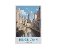 1000Pcs，Kings Lynn Norfolk，Jigsaw Adult Decompression Game Puzzle Students Toy For Children Christmas Birthday Gifts（75x50cm）-GK43